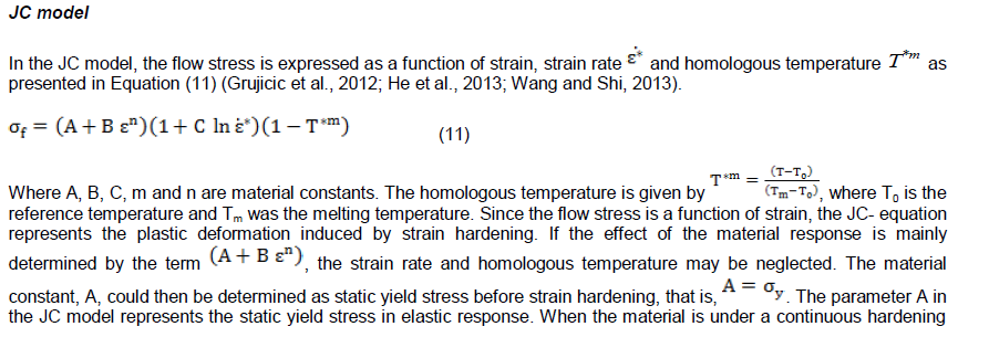 Journal Of Chemical Engineering And Materials Science A Constitutive Model On Flow Stress Prediction From The Contribution Of Twin And Grain Refinement Strain And Strain Rate During Surface Mechanical Attrition Treatment