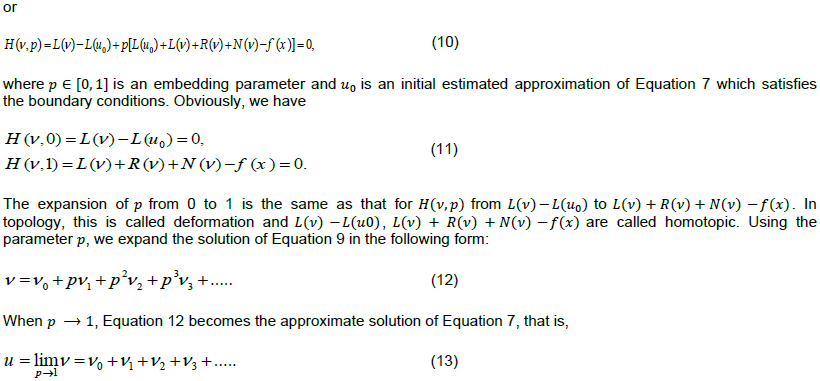 International Journal Of Physical Sciences Improvement Of The Homotopy Perturbation Method To Nonlinear Problems